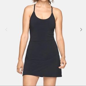 Outdoor Voices Exercise Dress in Black